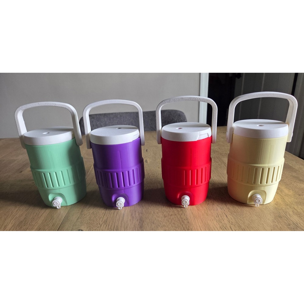 Mini Water Jug Soda Can Cooler Sleeve Retro 3D Printed Koozie Drink Holder
